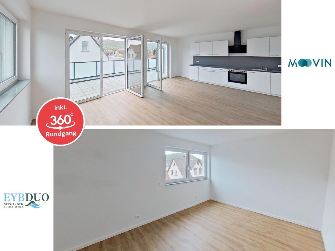 Studio zur Miete 1.100 € 3 Zimmer 95,7 m²<br/>Wohnfläche 3.<br/>Geschoss 01.01.2025<br/>Verfügbarkeit Stuttgarter Straße 45 Geislingen Geislingen an der Steige 73312