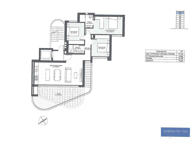 Penthouse zum Kauf - Erstbezug provisionsfrei 640.000 € 4 Zimmer 190 m² Guardamar del Segura 03140