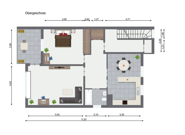 Wohnung zur Miete 995 € 2 Zimmer 75 m² 1. Geschoss frei ab 01.06.2026 Pinneberg 25421