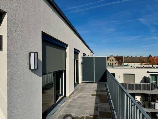 Penthouse zur Miete 1.200 € 2 Zimmer 80 m² 6. Geschoss Am historischen Lokschuppen 12 Innenstadt Fürth 90762