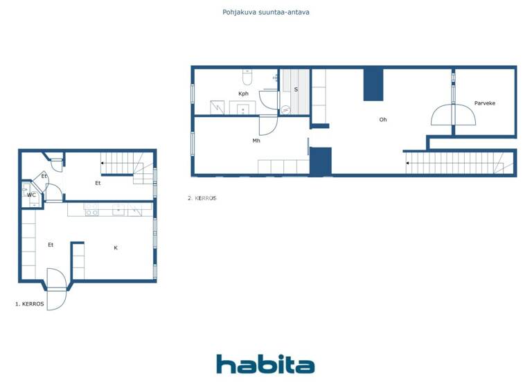 Wohnung zum Kauf 649.000 € 2 Zimmer 71,5 m² 4. Geschoss Merimiehenkatu 6 Helsinki 00120