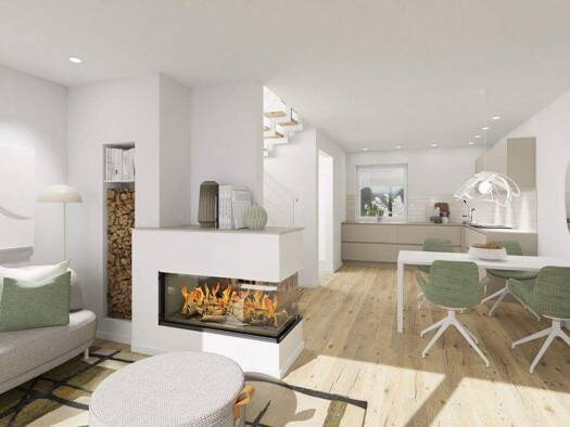 Doppelhaushälfte zum Kauf provisionsfrei 494.000 € 6 Zimmer 129 m² 263 m² Grundstück Landensberg 89361