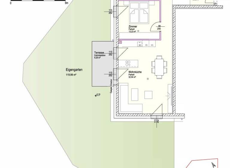 Wohnung zum Kauf - Erstbezug 369.000 € 3 Zimmer 76,9 m² EG Kabanenweg Neulengbach 3040