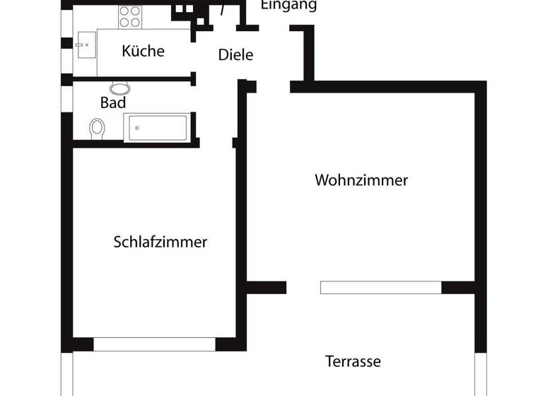 Wohnung zum Kauf 324.000 € 2 Zimmer 70 m² EG Beuel Bonn / Beuel 53227