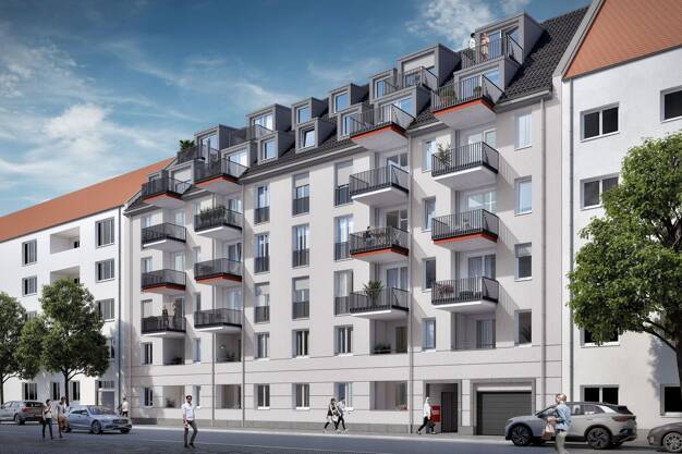Wohnung zum Kauf - Neubau provisionsfrei als Kapitalanlage geeignet 419.900 € 2 Zimmer 53,5 m² Bürgerstraße 78 Britz Berlin 12347