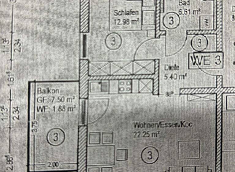 Wohnung zur Miete - Erstbezug 700 € 2 Zimmer 52 m² EG frei ab sofort Lerchenstr. 8 Prissath Schwandorf 92421