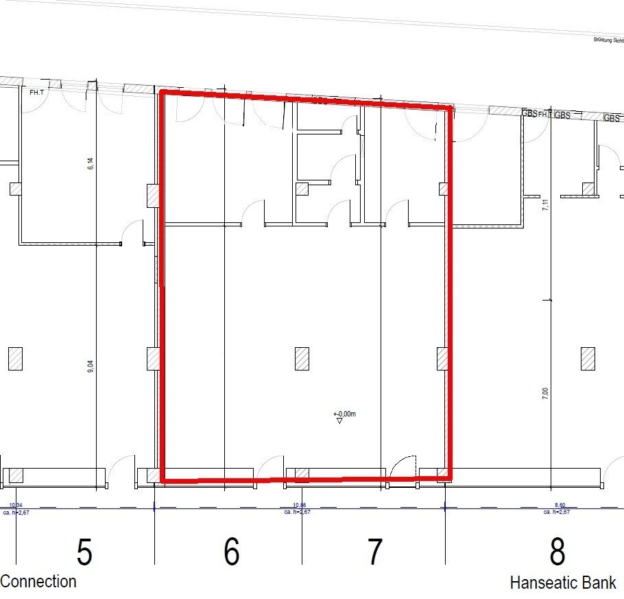 Verkaufsfläche zur Miete provisionsfrei 2 Zimmer 147 m²<br/>Verkaufsfläche Dr.-Kurt-Schumacher-Straße 8 Altstadt / St. Lorenz Nürnberg 90402