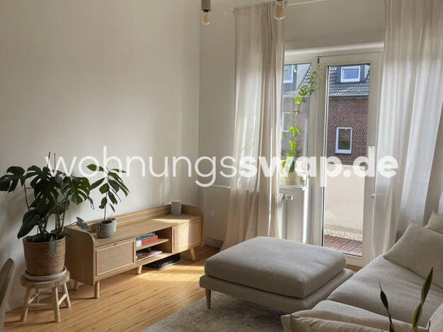 Studio zur Miete Tauschwohnung 1.200 € 2 Zimmer 50 m² 4. Geschoss Winterhude Hamburg 22301