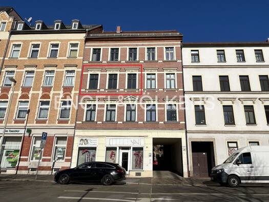 Wohnung zur Miete 260 € 2 Zimmer 42 m² 2. Geschoss Innenstadt Zwickau 08056