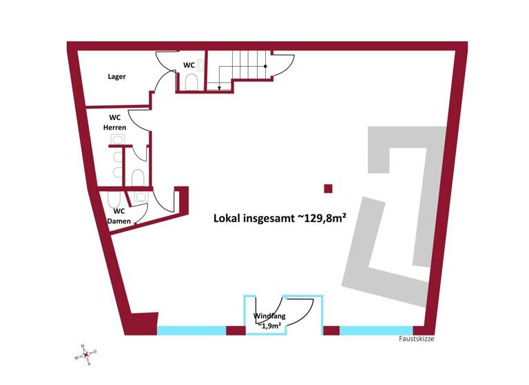 Gastronomie/Hotel zur Miete 3.777 € Wien 1010