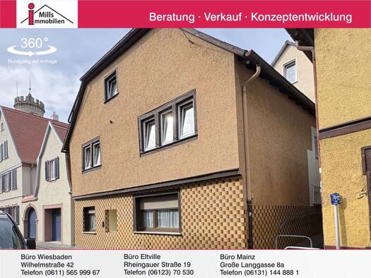 Einfamilienhaus zum Kauf 169.000 € 5 Zimmer 137 m² 108 m² Grundstück Oppenheim 55276