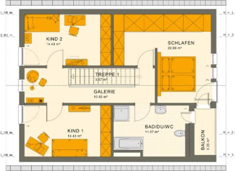 Einfamilienhaus zum Kauf provisionsfrei 380.599 € 5 Zimmer 144 m²<br/>Wohnfläche 1.073 m²<br/>Grundstück Viereth Viereth-Trunstadt 96191