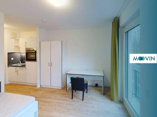 Studio zur Miete 414 € 1 Zimmer 21,3 m² 3. Geschoss frei ab 01.04.2026 Täubchenweg 53 Zentrum-Ost Leipzig 04317