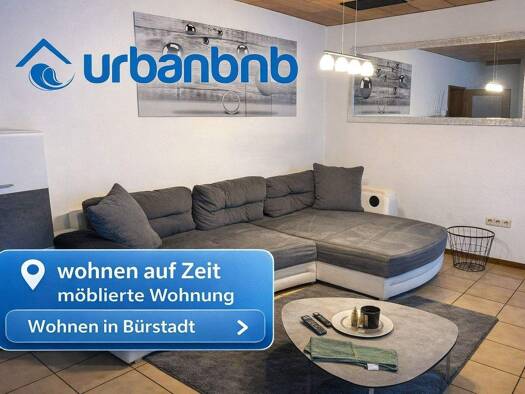 Wohnung zur Miete Wohnen auf Zeit 1.350 € 2 Zimmer 80 m² frei ab sofort Lampertheimer Str. 0 Bürstadt 68642
