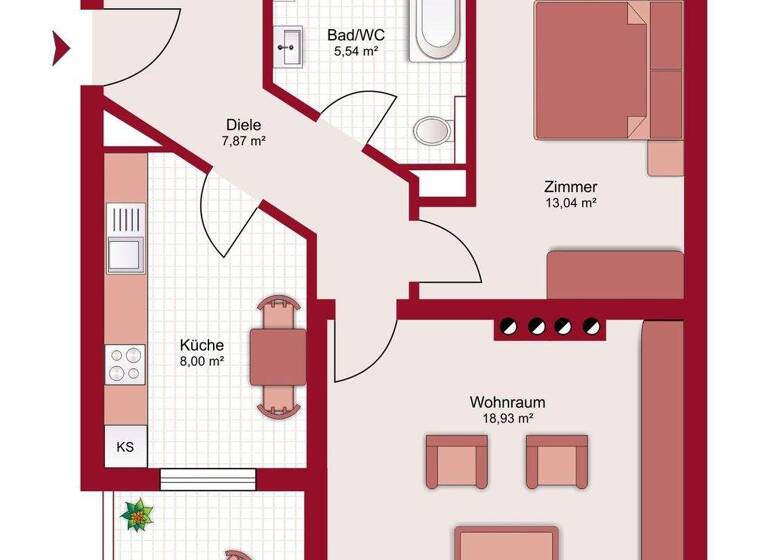 Wohnung zum Kauf 295.000 € 2 Zimmer 53,4 m² 3. Geschoss Kufstein 6330