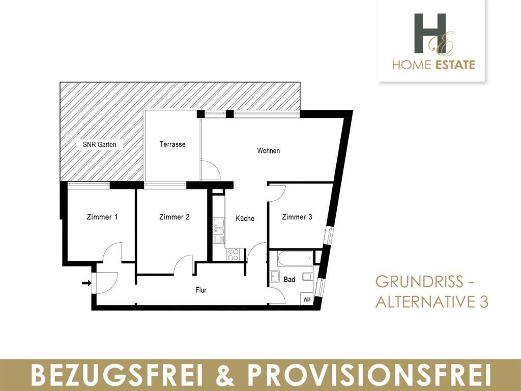 Terrassenwohnung zum Kauf provisionsfrei 350.000 € 4 Zimmer 90 m²<br/>Wohnfläche EG<br/>Geschoss ab sofort<br/>Verfügbarkeit An den Eichen 2 A Ruhlsdorf Teltow 14513