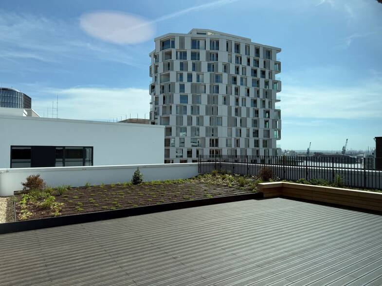Wohnung zur Miete 1.825 € 2 Zimmer 58 m² 4. Geschoss HafenCity HafenCity, Hamburg 20457