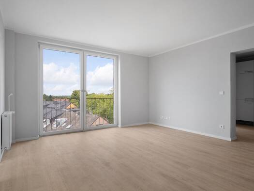 Wohnung zur Miete - Erstbezug 787 € 1,5 Zimmer 48 m² 6. Geschoss frei ab 01.12.2026 Bahnhofstraße 8 Bargteheide 22941