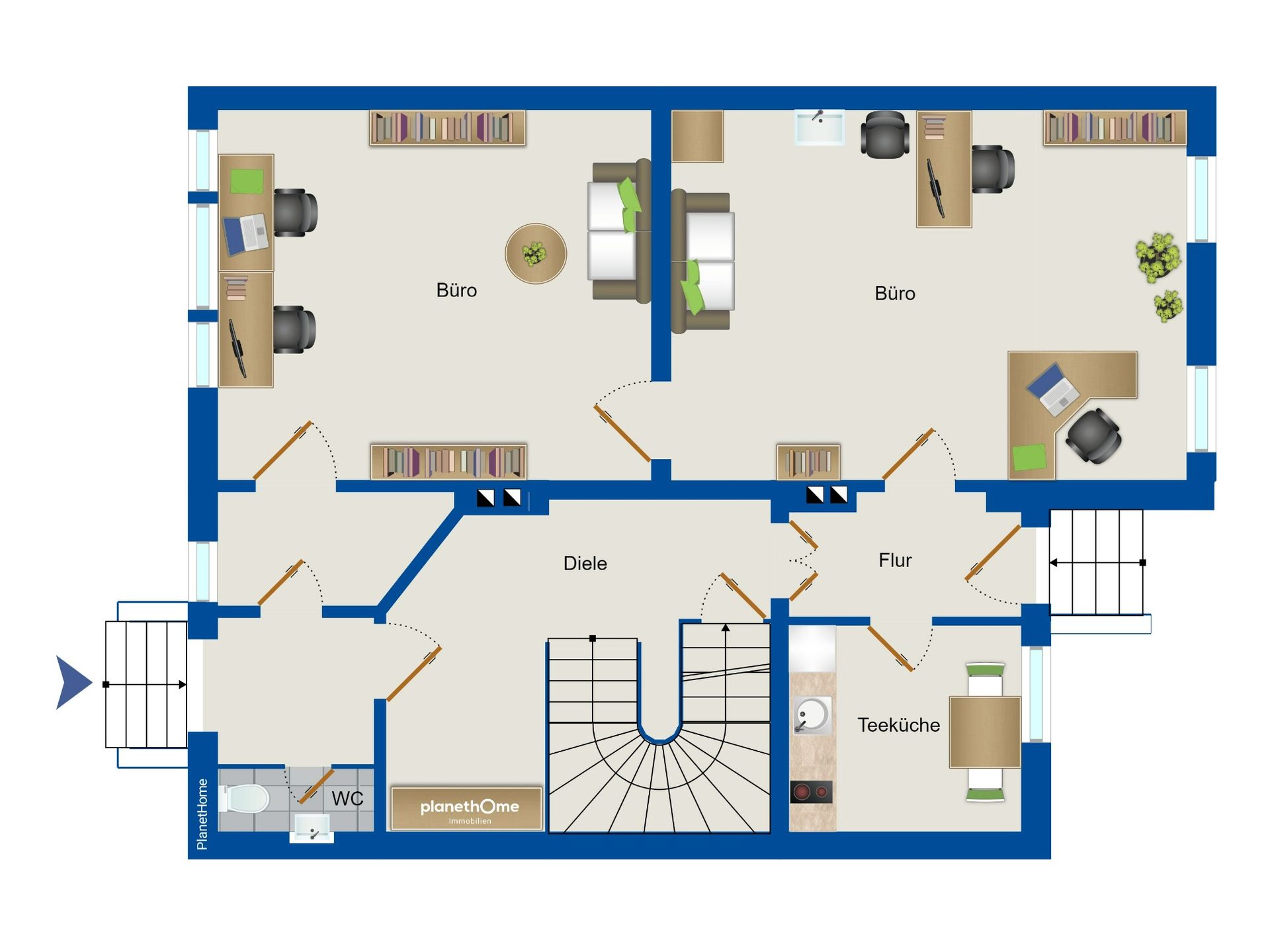 Reihenmittelhaus zum Kauf 530.000 € 10 Zimmer 310 m²<br/>Wohnfläche 356 m²<br/>Grundstück Schweriner Viertel Güstrow 18273