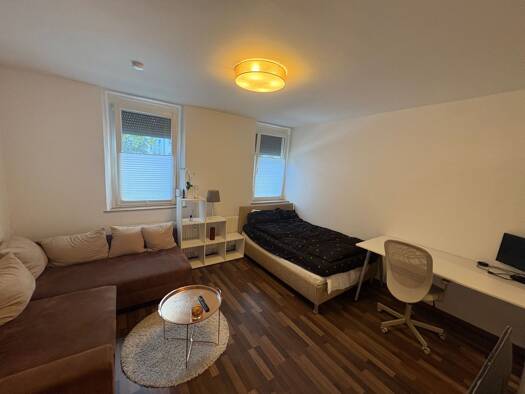 Studio zur Miete 750 € 1 Zimmer 38 m² Geschoss EG/2 frei ab sofort Schniegling Nürnberg 90427