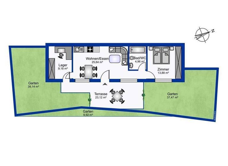 Wohnung zum Kauf 205.000 € 2 Zimmer 53,7 m² 1. Geschoss frei ab sofort Dorfstraße 53, Top 8 Arzl im Pitztal 6471