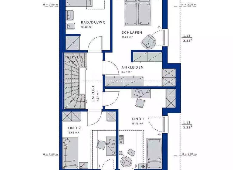 Doppelhaushälfte zum Kauf 696.624 € 4 Zimmer 138 m² 285 m² Grundstück Gonsenheim Mainz Gonsenheim 55124