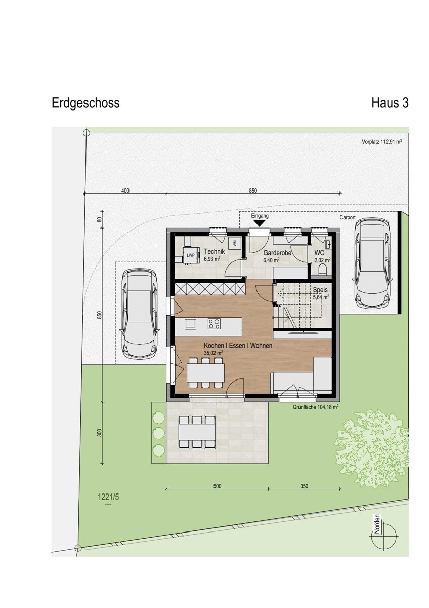 Einfamilienhaus zum Kauf 694.800 € 106 m²<br/>Wohnfläche 304 m²<br/>Grundstück Mäder 6841