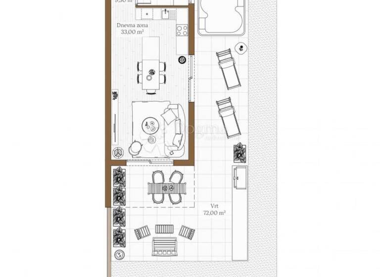 Wohnung zum Kauf 485.000 € 4 Zimmer 116 m² Kastela