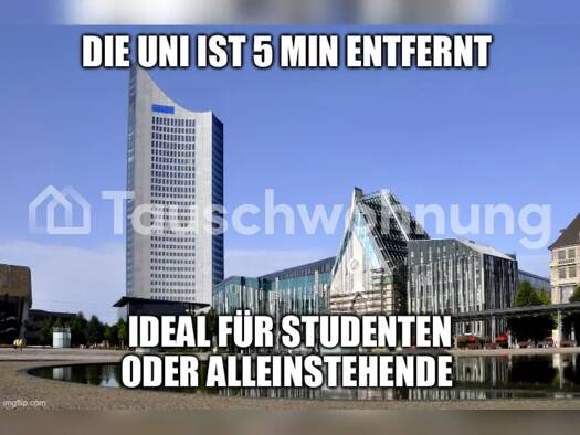 Studio zur Miete Tauschwohnung 450 € 1 Zimmer 38 m² Zentrum Leipzig 04109