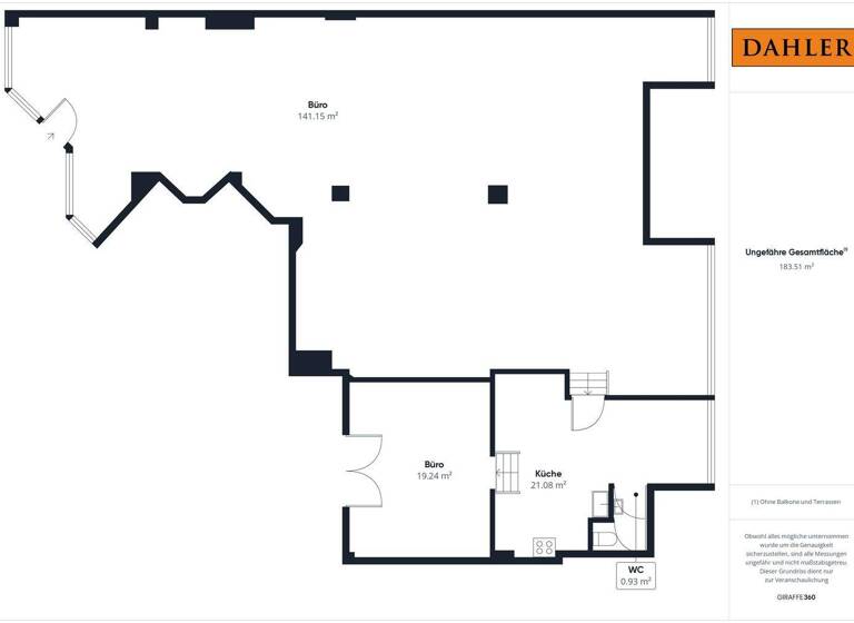 Bürofläche zum Kauf 350.000 € 160,4 m² Bürofläche Ostertor Bremen / Östliche Vorstadt 28203