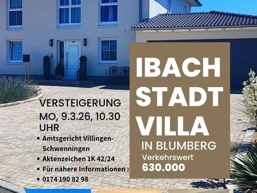 Einfamilienhaus zum Kauf provisionsfrei 441.000 € 7 Zimmer 217 m² 766 m² Grundstück Aitrachstraße 20 Riedböhringen Blumberg 78176