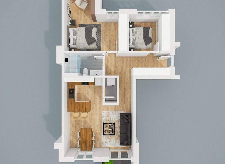 Wohnung zur Miete - Erstbezug 1.010 € 3 Zimmer 87,6 m² 2. Geschoss frei ab 01.04.2026 Lingen Lingen (Ems) 49809