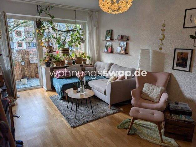 Studio zur Miete Tauschwohnung 570 € 2 Zimmer 63 m² 1. Geschoss Groß Borstel Hamburg 22453