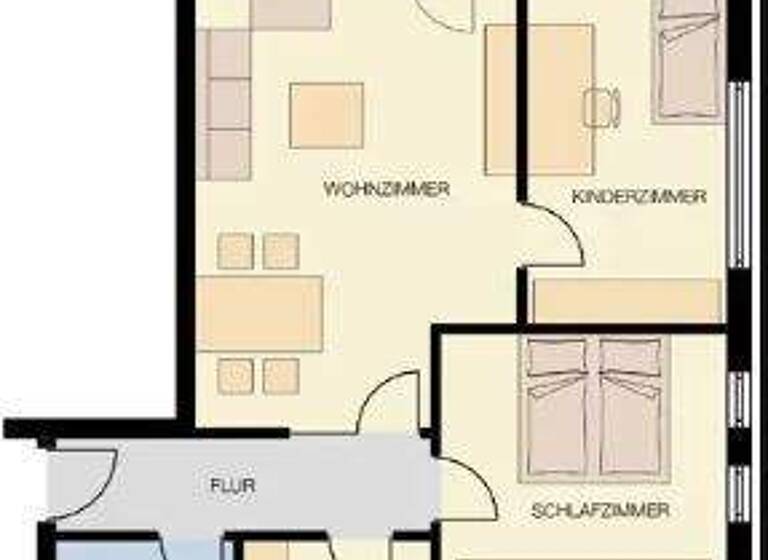 Wohnung zur Miete 880 € 3 Zimmer 78 m² frei ab 15.06.2026 Kampstr. 80 Gadeland Neumünster / Gadeland 24539