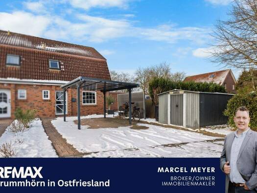 Reihenendhaus zum Kauf 219.000 € 4 Zimmer 99 m² 610 m² Grundstück Borssum/Hilmarsum Emden 26725