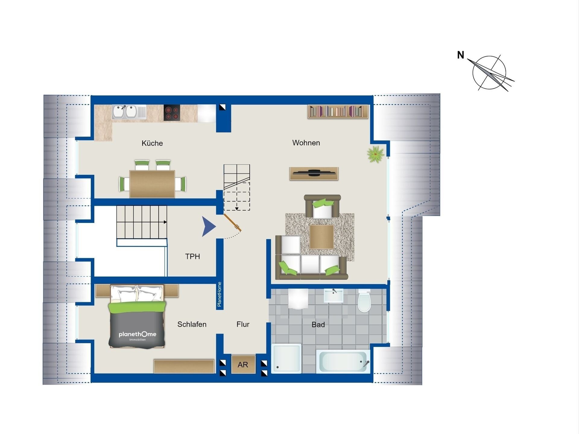 Maisonette zum Kauf 142.000 € 3 Zimmer 70 m²<br/>Wohnfläche Holsterhausen Essen 45145