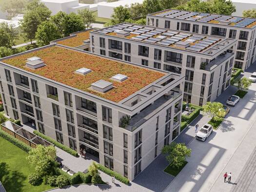 Wohnung zum Kauf - Erstbezug provisionsfrei 354.900 € 2 Zimmer 60,4 m² 1. Geschoss Köttgen-Allee Gladbach Bergisch Gladbach 51465