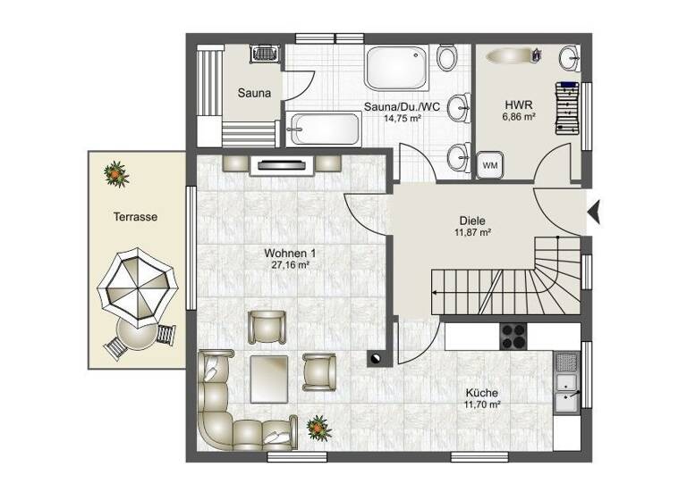 Einfamilienhaus zum Kauf 595.000 € 4 Zimmer 139 m²<br/>Wohnfläche 547 m²<br/>Grundstück Breege Breege 18556