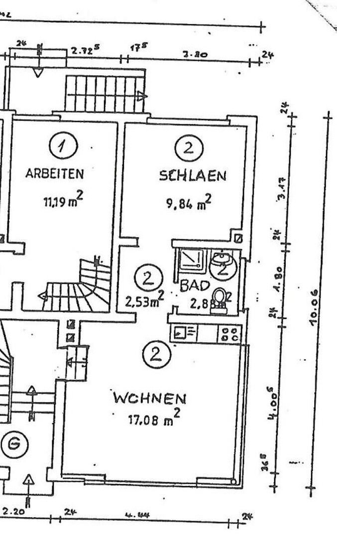 Praxis zur Miete provisionsfrei 300 € 32 m²<br/>Bürofläche Beecker Str. 245 Alt-Hamborn Duisburg 47166