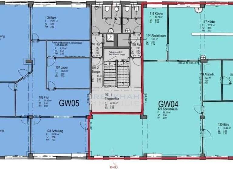 Restaurant zur Miete 1.920 € 255,1 m² Gastrofläche Goerdelerstraße 27 Reutershagen Rostock 18069