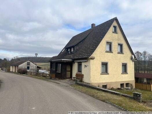 Einfamilienhaus zum Kauf 245.000 € 6 Zimmer 153,6 m² 849 m² Grundstück Herrentierbach Blaufelden 74572