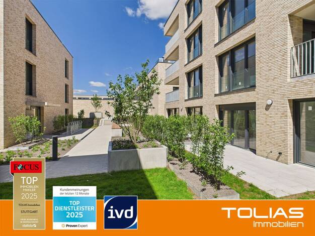 Wohnung zur Miete 1.020 € 2 Zimmer 51,4 m² 2. Geschoss frei ab sofort Mahdentalstraße 45 Ost Sindelfingen 71065