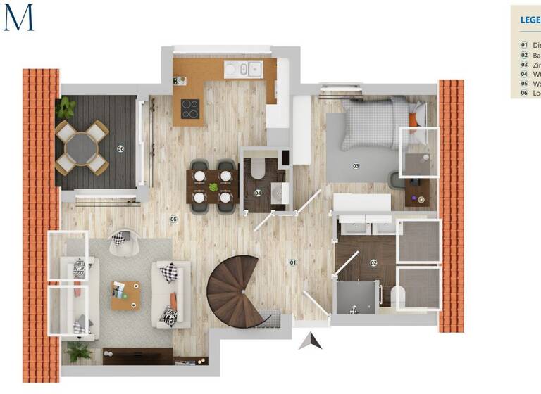 Wohnung zum Kauf - Erstbezug 618.900 € 3 Zimmer 78,5 m² frei ab sofort Feuerbach Stuttgart 70469