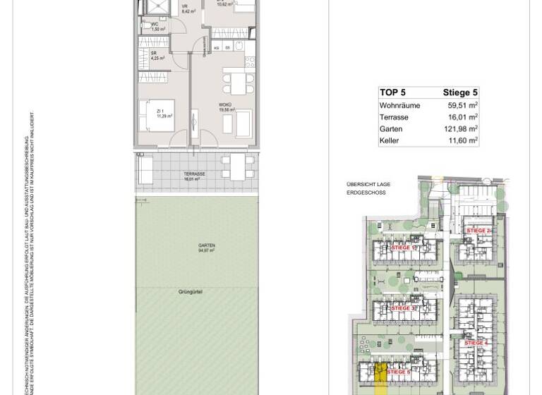Wohnung zum Kauf 437.733 € 3 Zimmer 59,5 m² EG Franz Josef-Straße Maria Enzersdorf 2344
