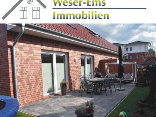 Doppelhaushälfte zur Miete 790 € 4 Zimmer 98,1 m² 300 m² Grundstück frei ab 01.02.2026 Veenhusen Moormerland 26802