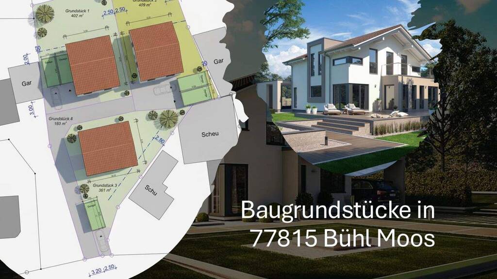 Grundstück zum Kauf 147.420 € 458 m² Grundstück Moos Bühl 77815