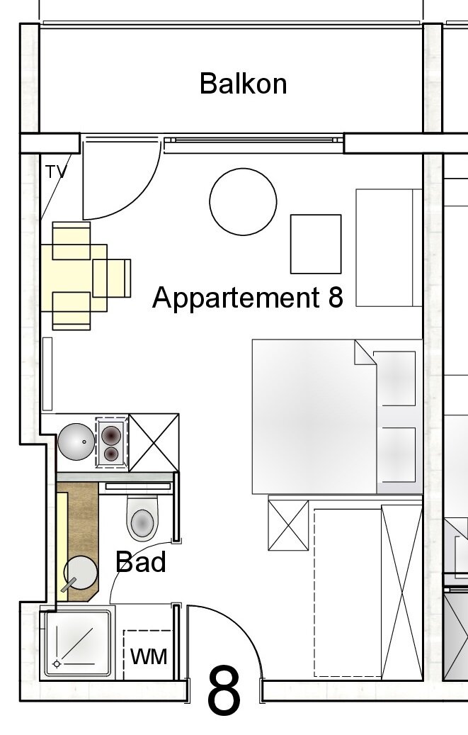 Wohnung zum Kauf 329.000 € 1 Zimmer 31 m²<br/>Wohnfläche ab sofort<br/>Verfügbarkeit Scharbeutz Scharbeutz 23683