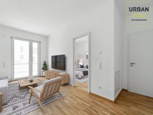 Wohnung zur Miete 1.200 € 2 Zimmer 68,3 m² 2. Geschoss Böhringerstr. 4 Zuffenhausen Stuttgart 70435