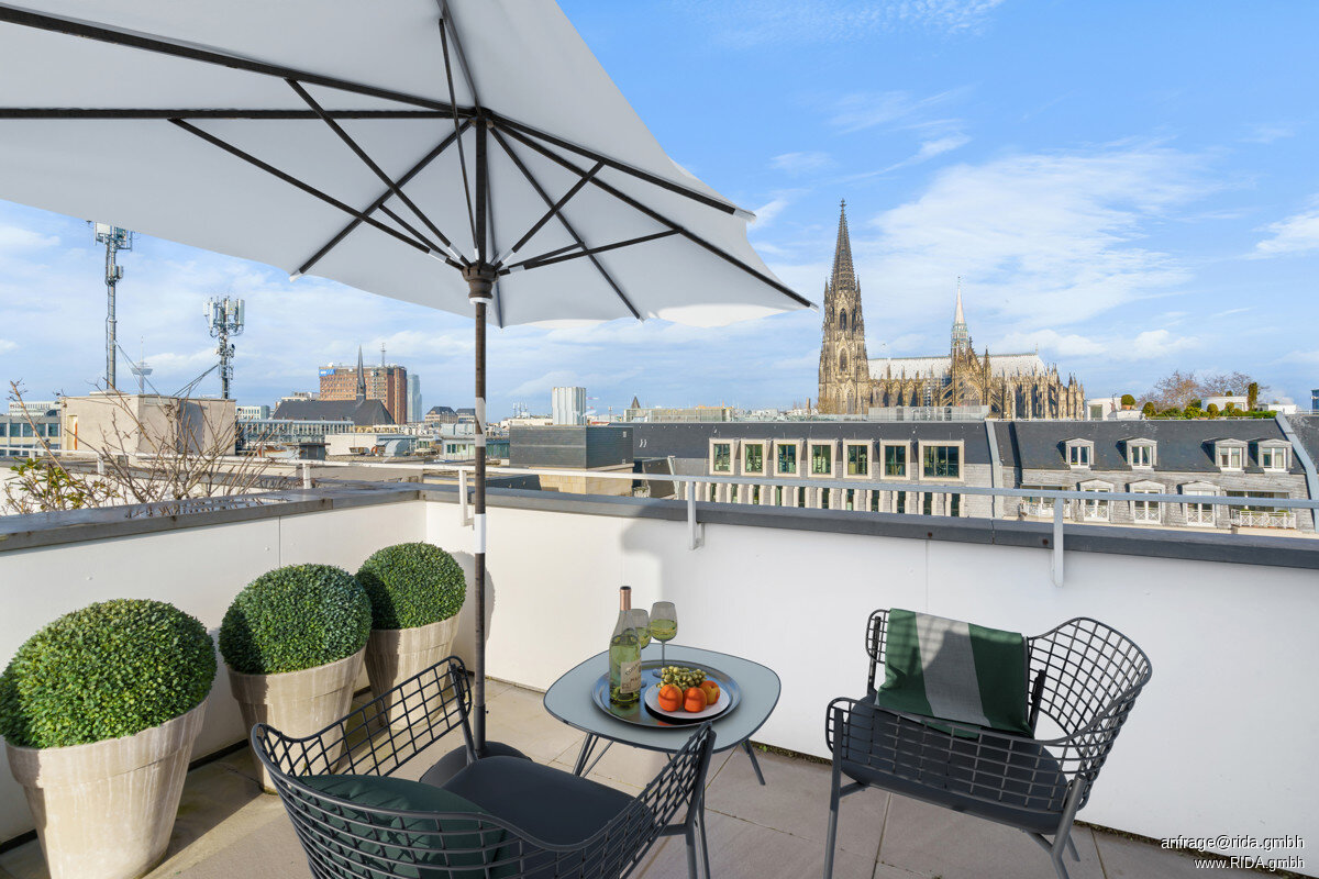 Penthouse zur Miete 2.490 € 3 Zimmer 95 m²<br/>Wohnfläche 6.<br/>Geschoss Altstadt - Nord Köln / Altstadt-Nord 50667