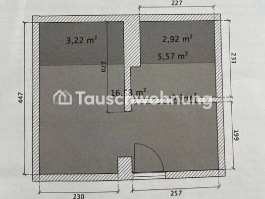 Wohnung zur Miete Tauschwohnung 450 € 1 Zimmer 20 m² Paradies Konstanz 78462